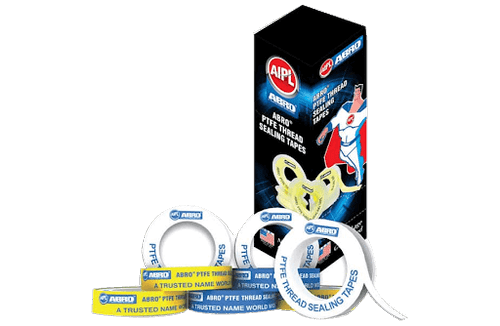 AIPL ABRO PTFE THREAD SEALING TAPES (White - 10 pieces)