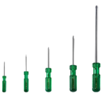 Taparia Screw Driver Kit 1017, 5 Pieces, Green