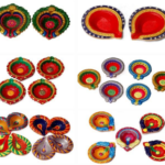 Decorate with Delight - Terracotta Diyas for a Festive Glow!! (Set of 4)