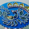 Peacock Lippan Art